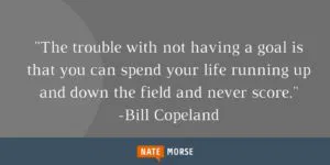 The trouble with not having a goal - NateMorse.com