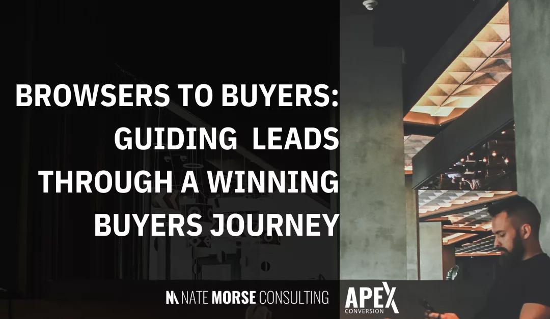 Browsers to buyers: Guiding leads through a buyer’s journey